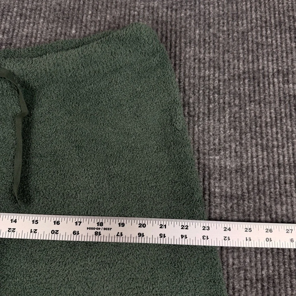 Softies Womens XL Lounge 2 Pc SET Green Marshmallow Plush Top & Pants Pajamas
